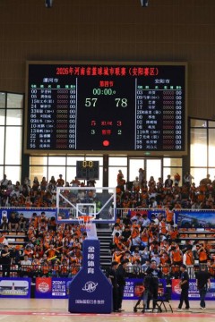 2026安徽省城市篮球联赛第8轮全场回放：马鞍山vs淮南